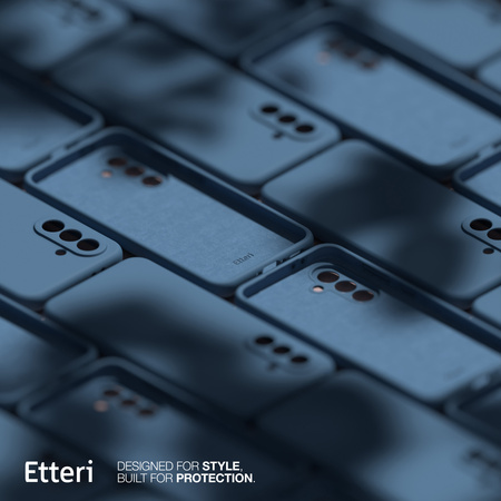 Etui Etteri Silicone Case do Samsung Galaxy S23 FE ciemnoniebieskie