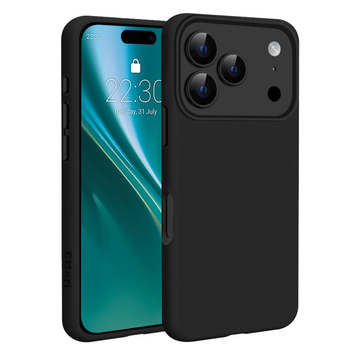 Etui Etteri Silicone Mag do iPhone 17 Pro Max czarne