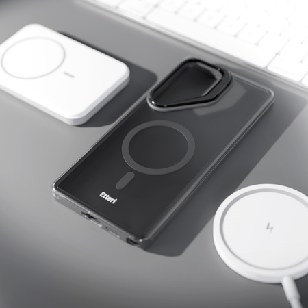 Nakładka Etteri Morning Fog do Samsung S25 Ultra czarna