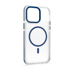 Etui Etteri Icy Mag do iPhone 14 Pro 6,1" niebieskie