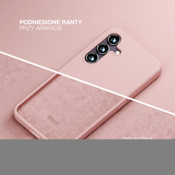Etui Etteri Silicone Case do Samsung Galaxy S22 jasnoróżowe