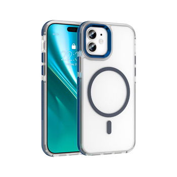 Etui Etteri Icy Mag do iPhone 12 / 12 Pro 6,1'' niebieskie