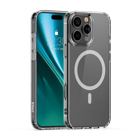 Etui Etteri Color Mag do iPhone 16 Pro Max 6,9 szare