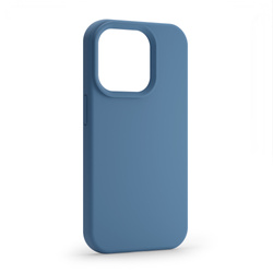 Etui Etteri Silicone Case do iPhone 15 Pro Max 6,7" ciemnoniebieskie