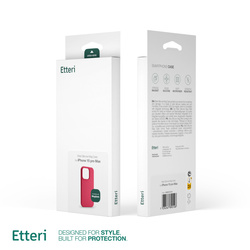 Etui Etteri Silicone Mag do iPhone 17 malinowe