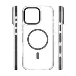 Etui Etteri Icy Mag do iPhone 16 Pro Max 6,9" czarne