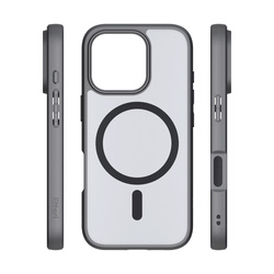 Etui Etteri Matt Mag do iPhone 16 Pro 6,3" czarne