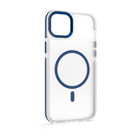 Etui Etteri Icy Mag do iPhone 15 6,1" niebieskie
