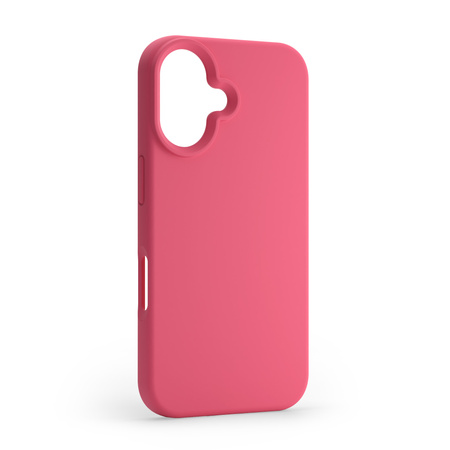 Etui Etteri Silicone Case do iPhone 16 6,1" malinowe