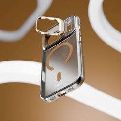 Nakładka Etteri Morning Fog do iPhone 17 Pro 6,3" brązowa