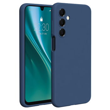 Etui Etteri Silicone Case do Samsung Galaxy A16 4G / A16 5G ciemnoniebieskie