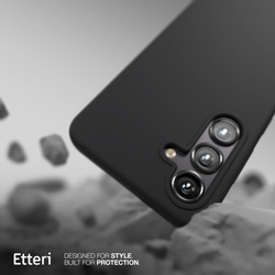 Etui Etteri Silicone Mag do Samsung Galaxy S25 Plus czarne