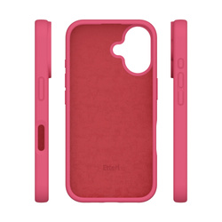 Etui Etteri Silicone Case do iPhone 16 6,1" malinowe