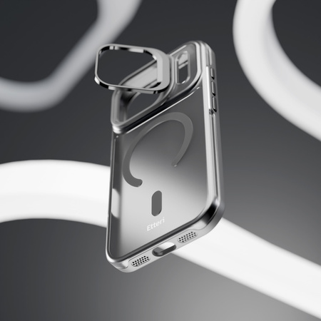 Nakładka Etteri Morning Fog do iPhone 17 Pro Max 6,9" czarna