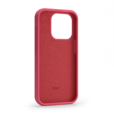 Etui Etteri Silicone Case do iPhone 13 6,1" malinowe
