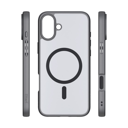 Etui Etteri Matt Mag do iPhone 16 6,1" czarne