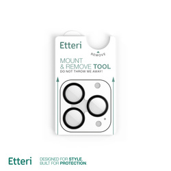 Etteri Camera Lens Protector szkło na aparat do iPhone 16 Pro / 16 Pro Max czarny