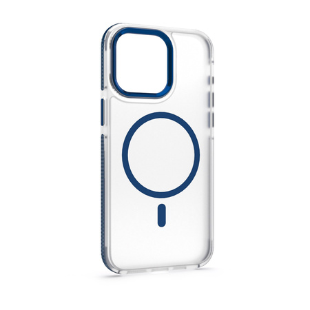Etui Etteri Icy Mag do iPhone 15 Pro 6,1" niebieskie
