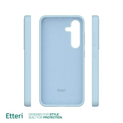 Etui Etteri Silicone Case do Samsung Galaxy S25 Plus jasnoniebieskie