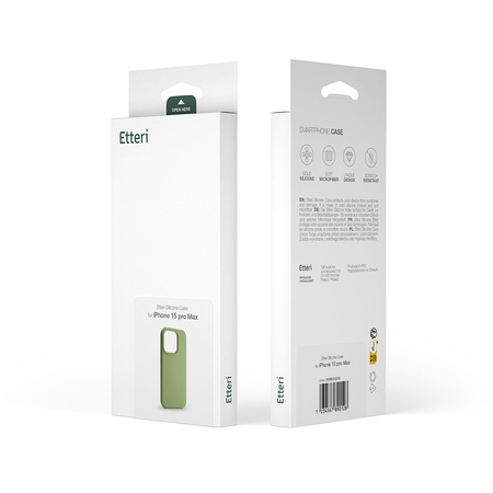 Etui Etteri Silicone Case do Samsung Galaxy A54 5G jasnozielone