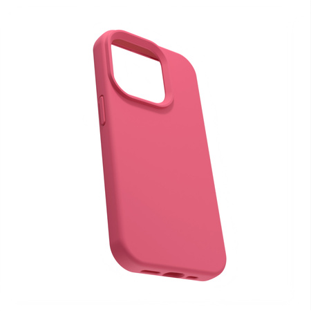 Etui Etteri Silicone Case do iPhone 12 / 12 Pro 6,1" malinowe