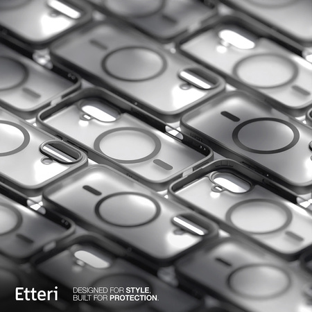 Etui Etteri Matt Mag do iPhone 17 czarne