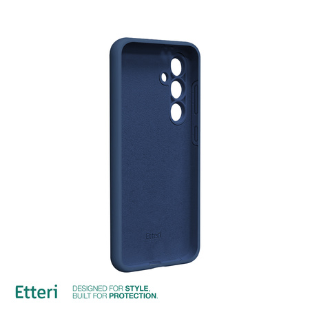 Etui Etteri Silicone Case do Samsung Galaxy S22 ciemnoniebieskie