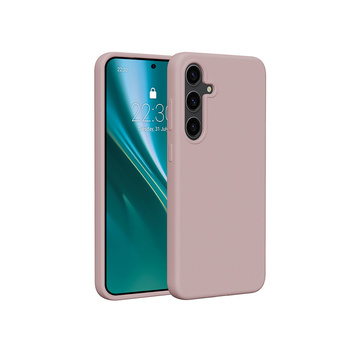 Etui Etteri Silicone Case do Samsung Galaxy S24 Plus jasnoróżowe