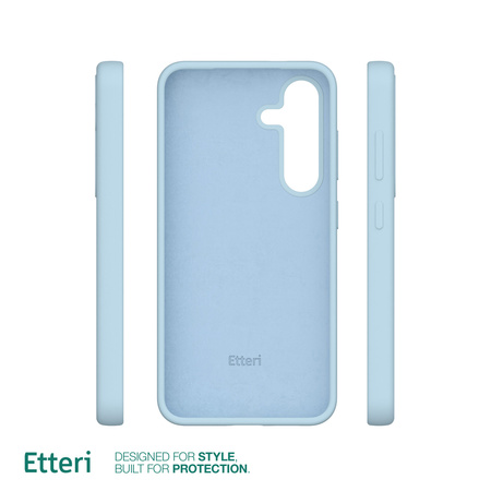 Etui Etteri Silicone Case do Samsung Galaxy S25 Plus jasnoniebieskie