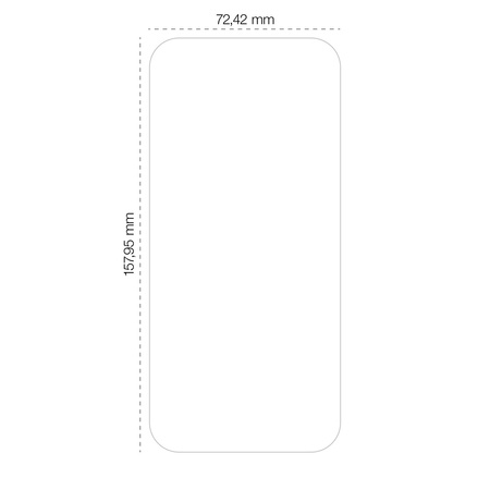 Etteri szkło hybrydowe do iPhone 17 Pro Max 6,9"