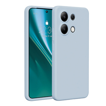 Etui Etteri Silicone Case do Xiaomi Redmi Note 13 4G jasnoniebieskie