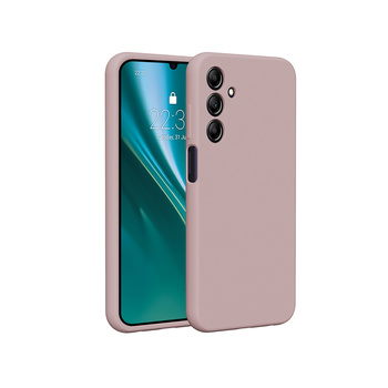 Etui Etteri Silicone Case do Samsung Galaxy A25 5G (global) jasnoróżowe