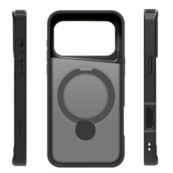 Etui Etteri Matt Mag Ring do iPhone 17 Pro Max czarne