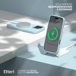 Etui Etteri Silicone Case do iPhone 15 6,1" jasnoniebieskie