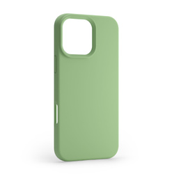 Etui Etteri Silicone Mag do iPhone 14 6,1" jasnozielone