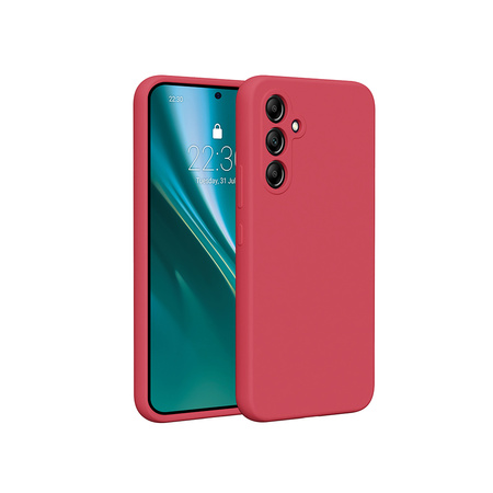 Etui Etteri Silicone Case do Samsung Galaxy A54 5G malinowe