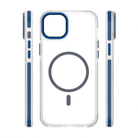 Etui Etteri Icy Mag do iPhone 13 6,1" niebieskie