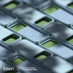 Etui Etteri Silicone Mag case do iPhone 17 Pro jasnoniebieskie