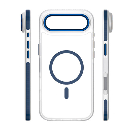Etui Etteri Icy Mag do iPhone 17 Air niebieskie