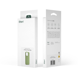 Etui Etteri Silicone Case do iPhone 15 Pro Max 6,7" jasnozielone