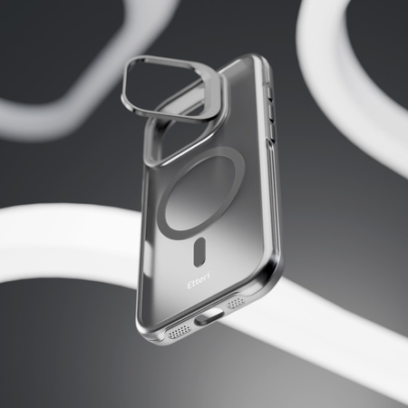 Nakładka Etteri Morning Fog do iPhone 17 6,3" czarna