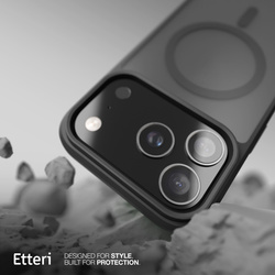 Etui Etteri Matt Mag do iPhone 17 Pro Max czarne