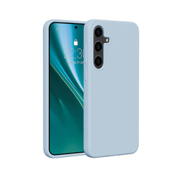 Etui Etteri Silicone Case do Samsung Galaxy S25 jasnoniebieskie