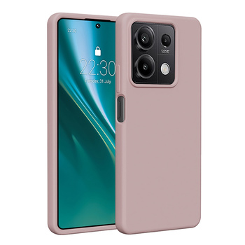 Etui Etteri Silicone Case do Xiaomi Redmi Note 13 5G jasnoróżowe