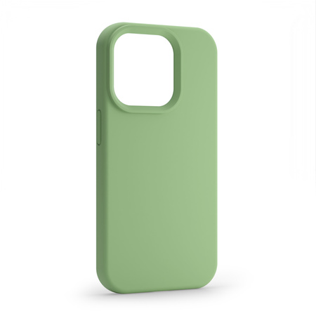 Etui Etteri Silicone Case do iPhone 15 Pro 6,1" jasnozielone