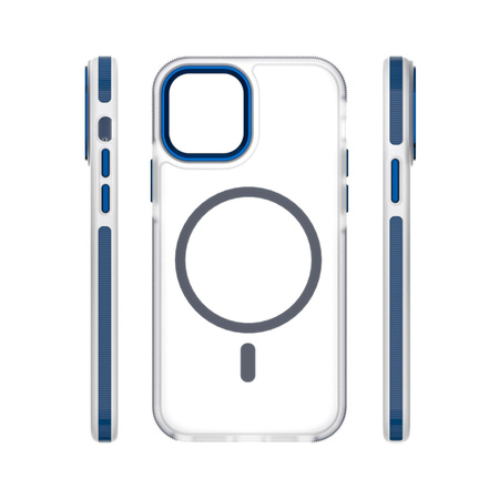 Etui Etteri Icy Mag do iPhone 12 / 12 Pro 6,1'' niebieskie