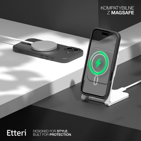 Etui Etteri Matt Mag do iPhone 17 czarne