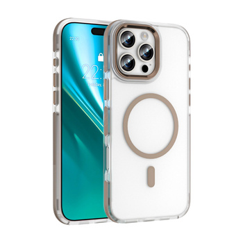 Etui Etteri Icy Mag do iPhone 16 Pro 6,3" złote