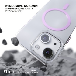 Etui Etteri Color Mag do iPhone 14 6,1" różowe