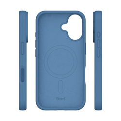 Etui Etteri Silicone Mag do iPhone 16 Plus 6,7" ciemnoniebieskie